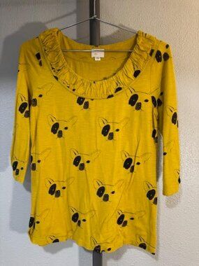 Anthropologie dog blouse